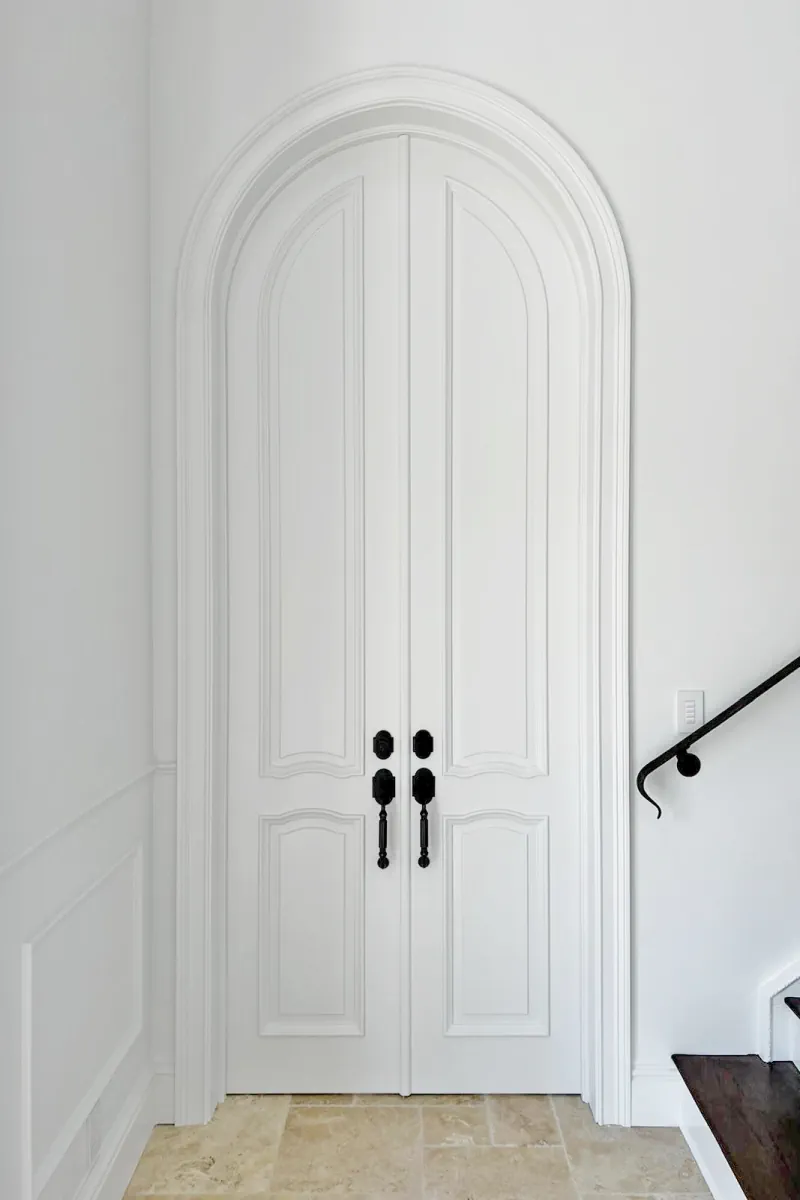 Custom doors and millwork designed by Miami custom carpenter team